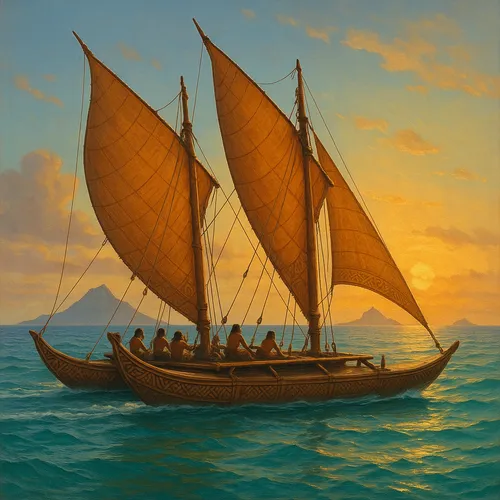 Traditional Tautai Vessel